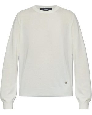 Versace Cashmere Pullover - Weiß