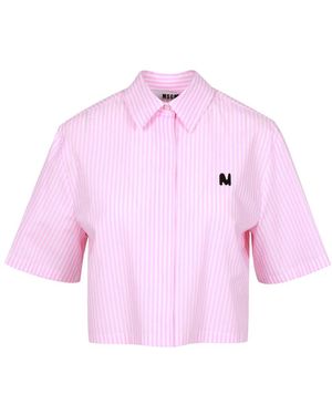 MSGM Shirts - Pink