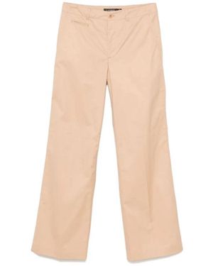 Ralph Lauren Straight Trousers - Natural