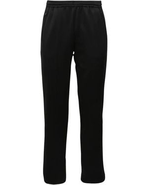 MM6 by Maison Margiela Straight Trousers - Black