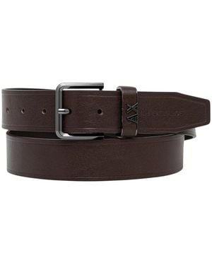 ARMANI EXCHANGE Ledergürtel - Braun