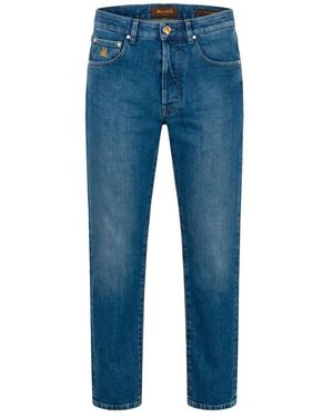 Moorer Slim-Fit Jeans - Azul