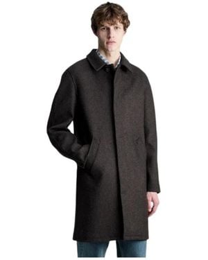 A.P.C. Single-Breasted Coats - Nero