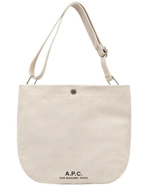 A.P.C. Shoulder Bags - Neutro