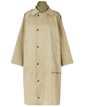 Notes Du Nord Weiche Khaki Iron Coat Jacke - Natur