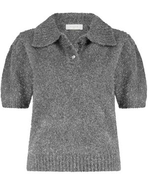 Nukus Korte Mouw Sandra Pullover - Grijs