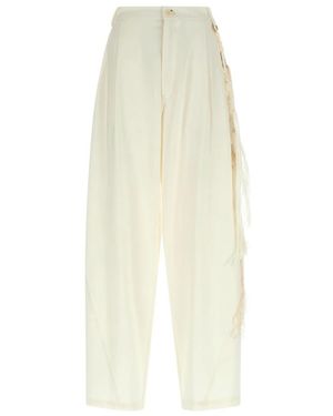 DARKPARK Wide Trousers - Blanco
