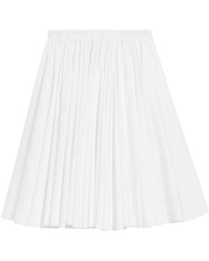 Ami Paris Midi Skirts - Blanco