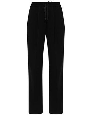 Michael Kors Broeken ,Zwart ,Broek Met Scherpe Plooien