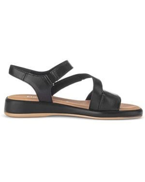 Gabor Flat Sandals - Negro