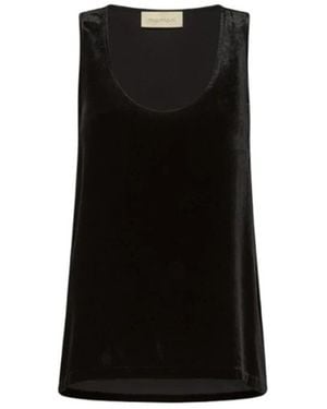 Momoní Sleeveless Tops - Black
