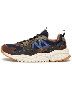 Flower Mountain Trainers - Blue