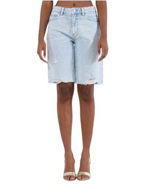 Purple Brand Denim Shorts - Blue