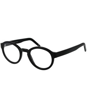 Andy Wolf Accessoires ,Zwart ,Wol Ronde Volledig Rand Optisch Montuur