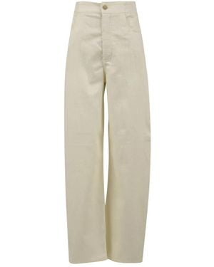 Attic And Barn Wide Pants - Natural