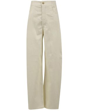 Attic And Barn Cremefarbene hose cortina modell atpa015 - Natur