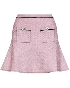 Self-Portrait Short Skirts - Rosa