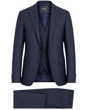 DIGEL Single Breasted Suits - Bleu
