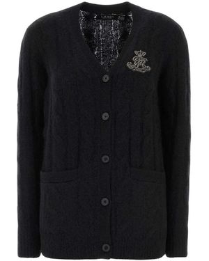 Ralph Lauren Gebreide Cardigan - Zwart