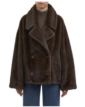S.w.o.r.d 6.6.44 Faux Fur & Shearling Jackets - Marron