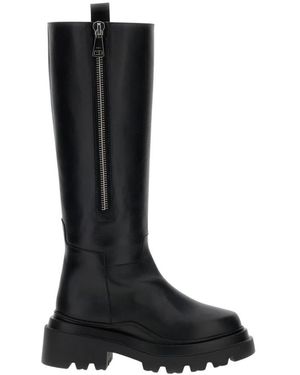 Plan C High Boots - Negro
