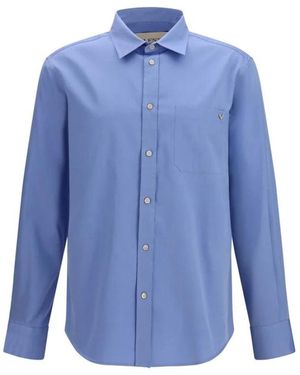 Valentino Casual Shirts - Blue
