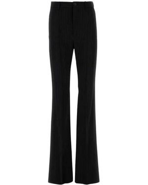 Balenciaga Wide Trousers - Black