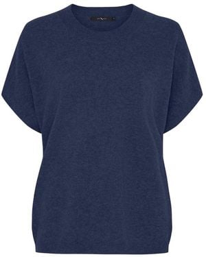 Btfcph Rundhals-Strick-T-Shirt - Blau