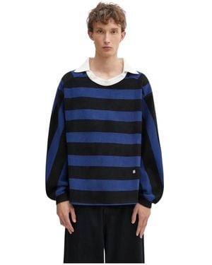 Adererror Round-Neck Knitwear - Azul