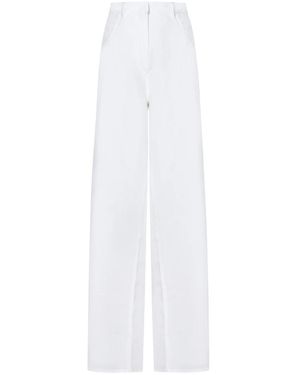 N°21 Wide Pants - White