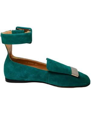 Sergio Rossi Mocassini in pelle - Verde