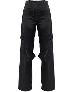 Courreges Wide Pants - Black