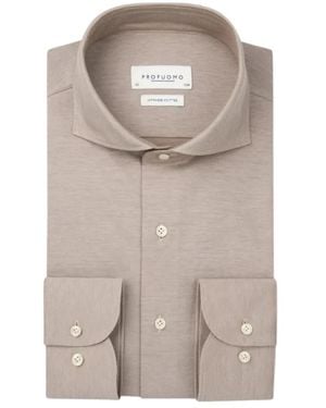 Profuomo Formal Shirts - Marrone