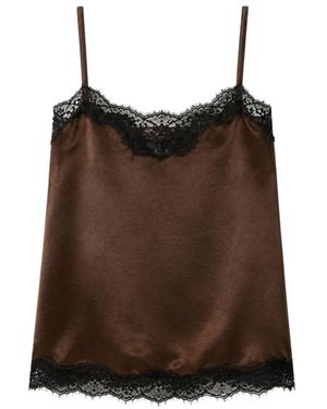 Twinset Topjes - Bruin