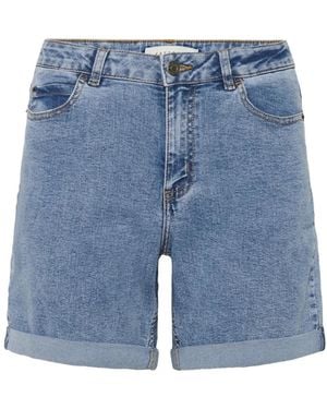 Kaffe Denim Shorts - Azul
