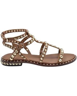 Ash Flat Sandals - Brown