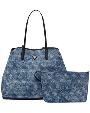 Guess Tote Bags - Blu