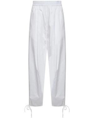 Blanca Vita Straight Trousers - White