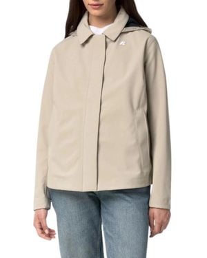 K-Way Bleizou Bonded Jacket - Naturel