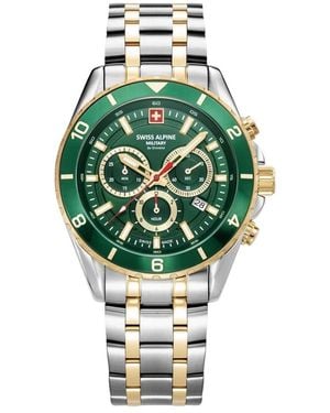 Swiss Alpine Military Accessoires ,Groen ,Sierra Chronograph