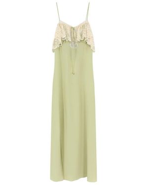 Chloé Lange Jurk - Groen