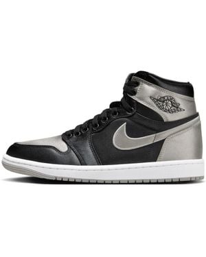 Nike Fitness ,Zwart ,Satijn 1 Retro High Og Satin Shadow