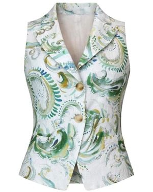 Marella Vests - Green