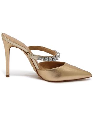 Michael Kors Heeled Mules - Metallic