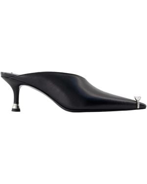Alexander Wang Heeled Mules - Blue