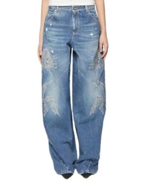 Blumarine Loose-Fit Jeans - Blu