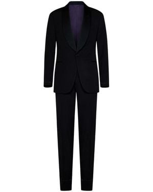 Ralph Lauren Single Breasted Suits - Black