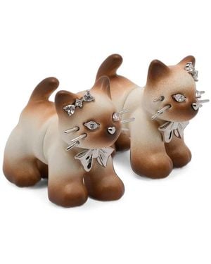 YVMIN Earrings - Marrone