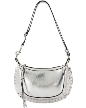 Isabel Marant Oskan Moon Schultertasche - Mettallic