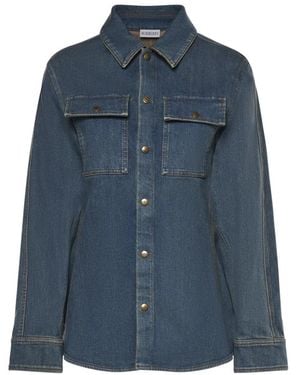 Burberry Denim Shirts - Blue